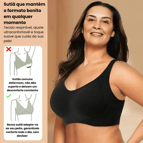 🔥Compre 1 e leve 3 - Sutiã levanta tudo - Conforto total Diário