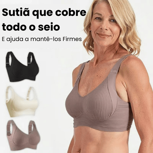 🔥Compre 1 e leve 3 - Sutiã levanta tudo - Conforto total Diário