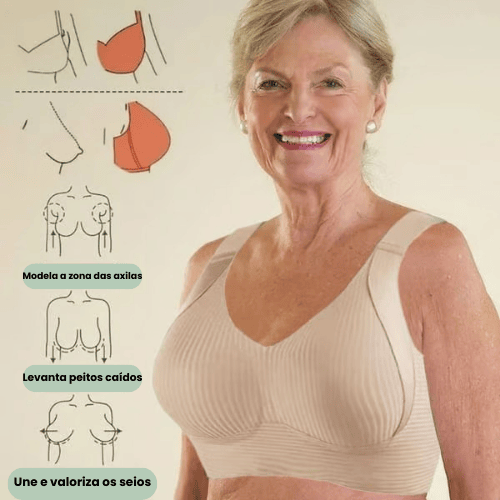 🔥Compre 1 e leve 3 - Sutiã levanta tudo - Conforto total Diário